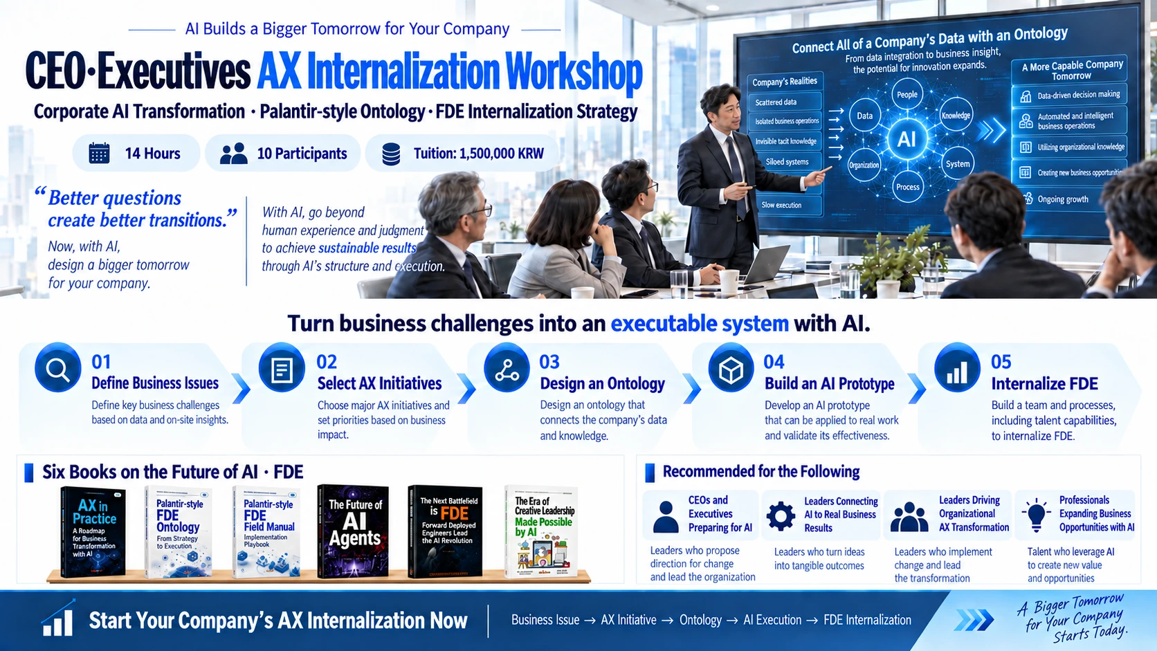 CEO and Executive AX Adoption Workshop Banner