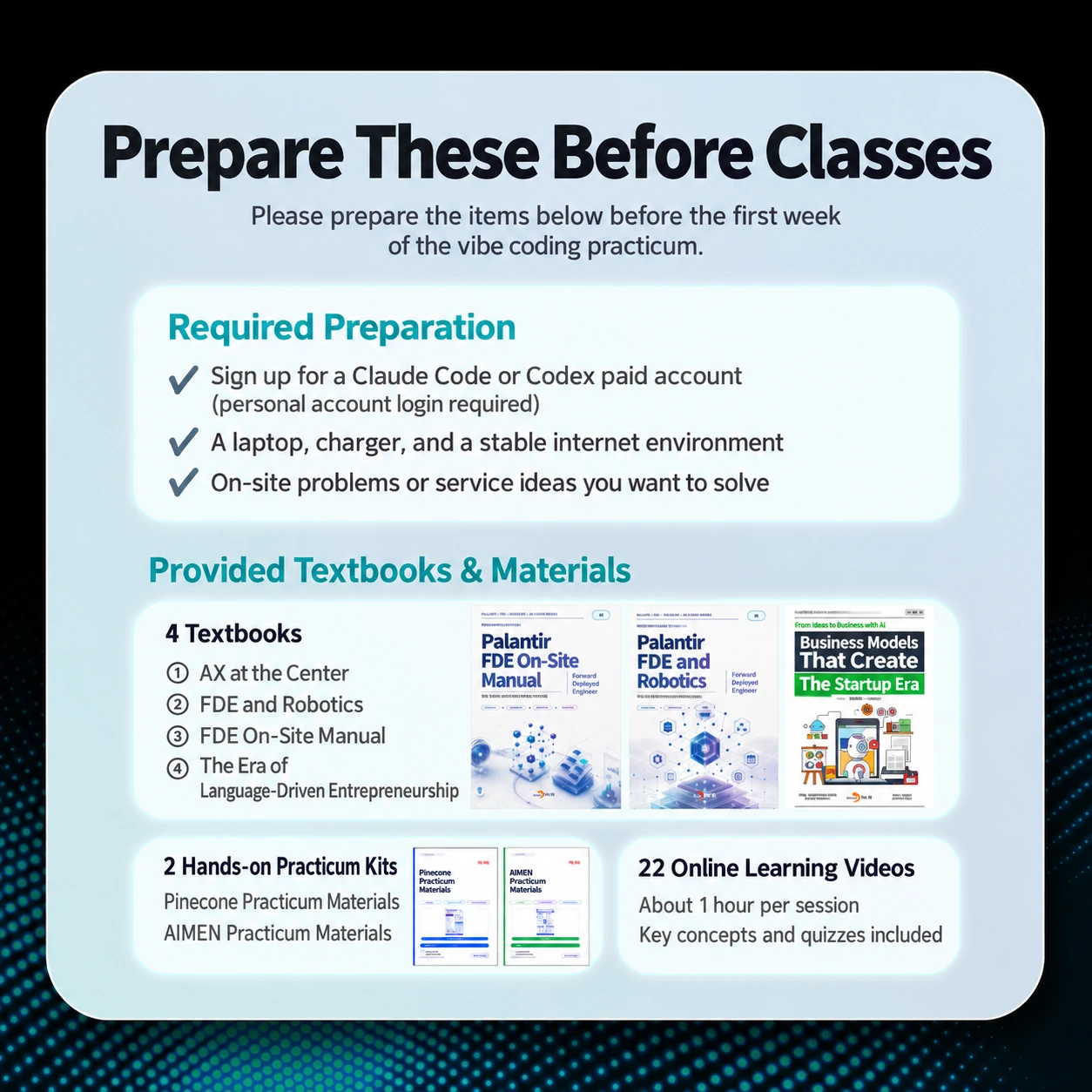K-FDE 32-hour core program slide 12