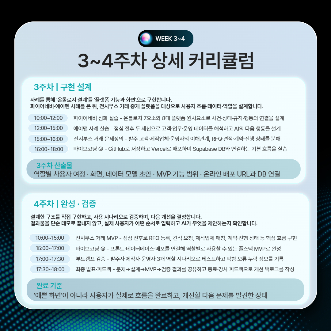 K-FDE 32시간 정규과정 안내 자료 8